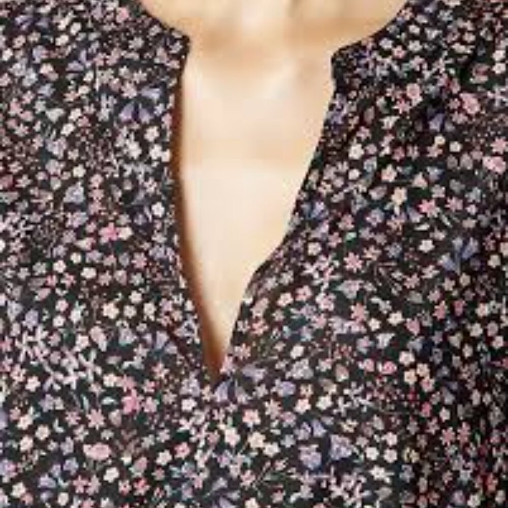 NWT J Crew Delilah Dress in Liberty® Strawberry Floral Fabric - Picture 2 of 4